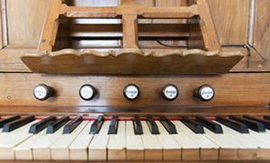 Klavier Orgel kerkje Oudesluis