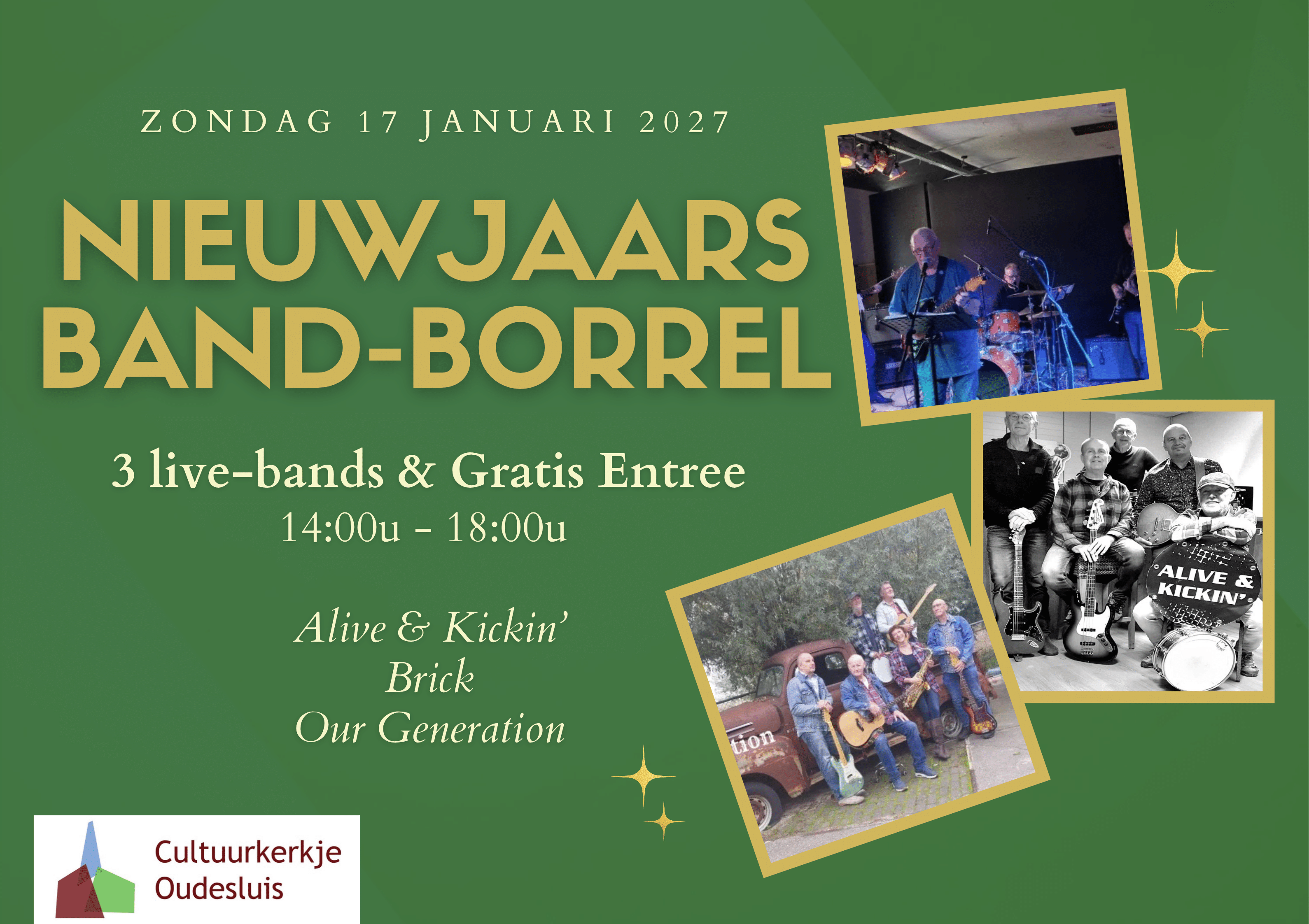 Nieuwjaars Band-Borrel 2027